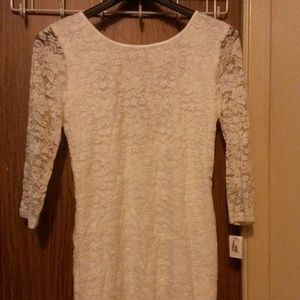 Spring Street Lace Flower Dress